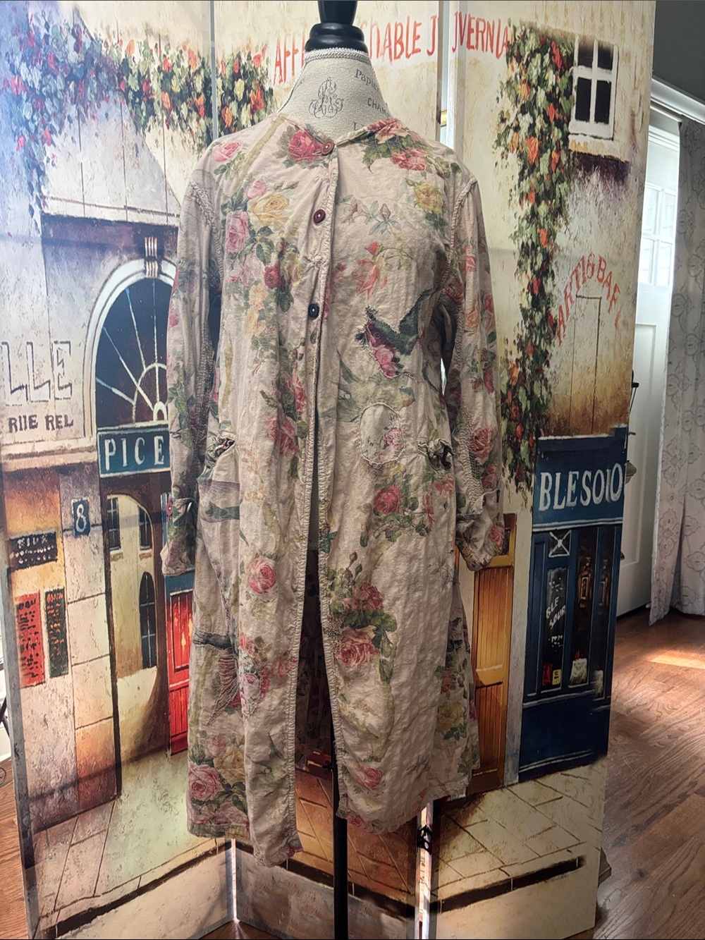 Magnolia Pearl Quilted Bird Leni Jacket 688, OS